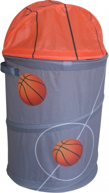 Panier à jouets basket-ball 35 × 35 × 60 cm