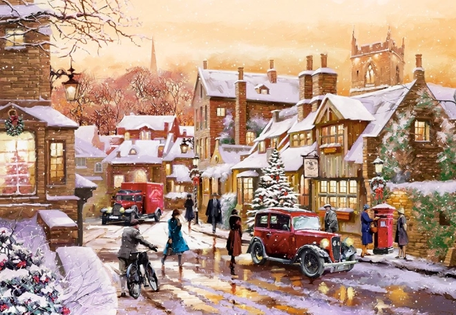Puzzel Vintage Winterland 1000 stukjes