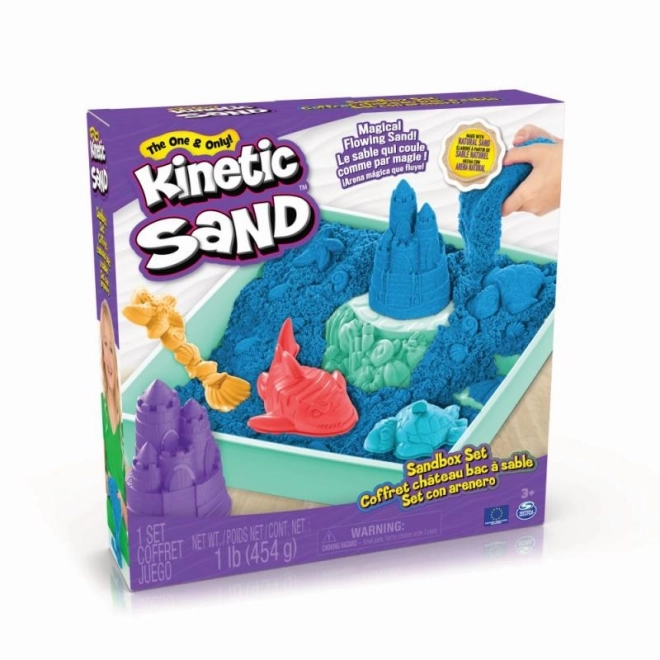 Kinetische zand zandbak set
