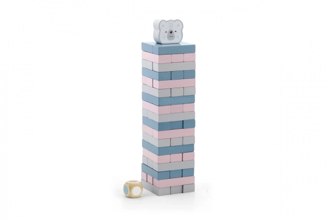 Houten toren 54 stuks