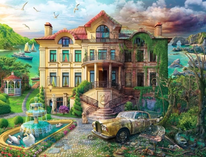 Puzzle Ravensburger Demeure dans la baie 2000 pièces