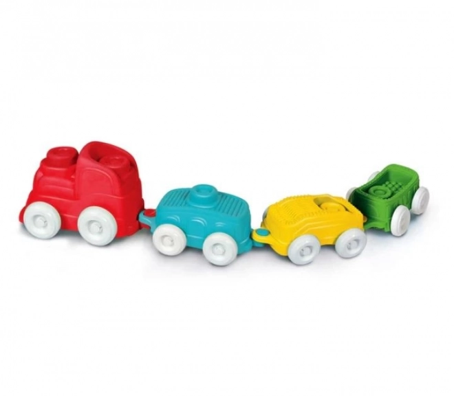 Soft Sensory Train with Blocks
