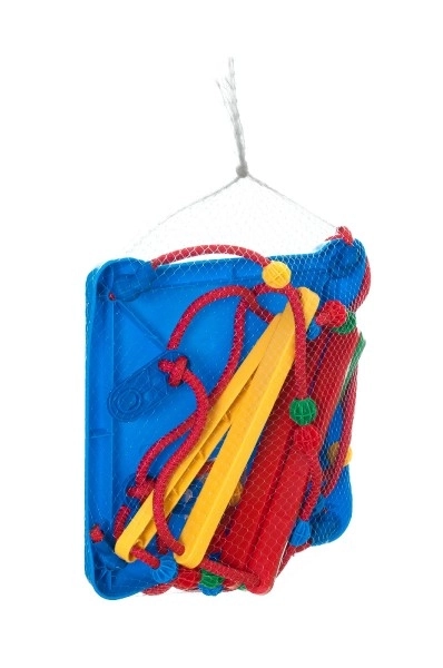Groene plastic kinder schommel – Blauw