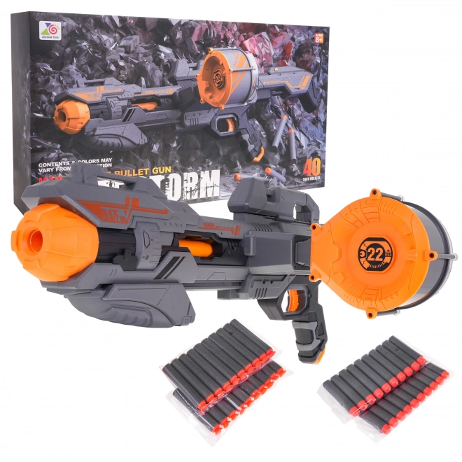 Mega Blaze Storm grijs geweer