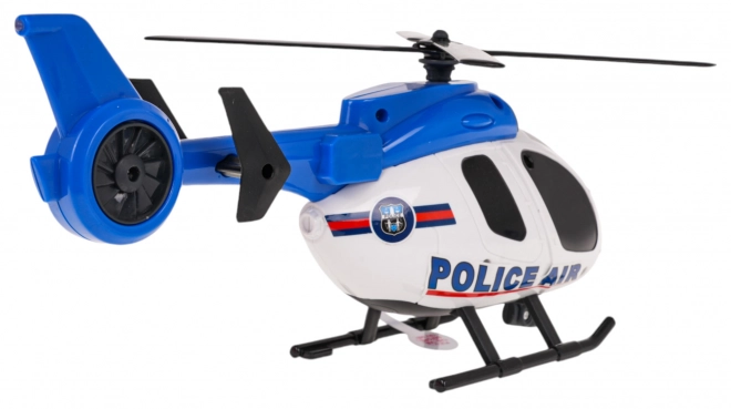 Police Helicopter and Car Set