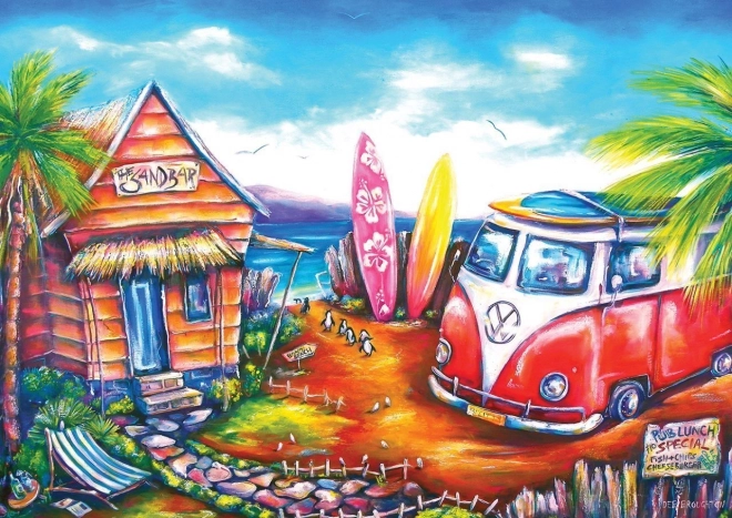 Puzzel Surferkamp 260 stukjes ART PUZZLE