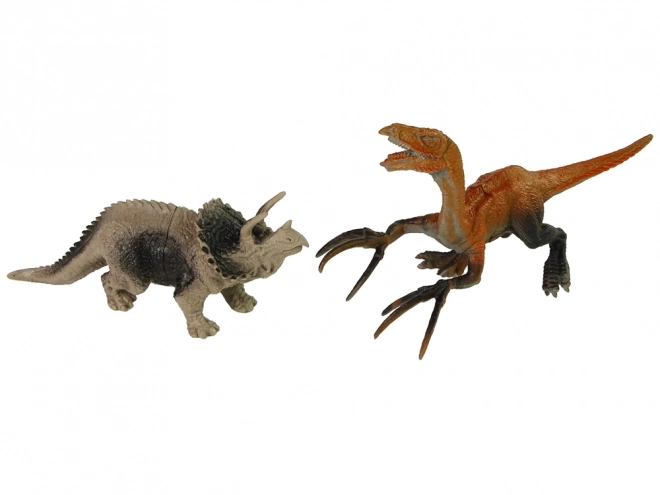 Camion de transport avec dinosaures