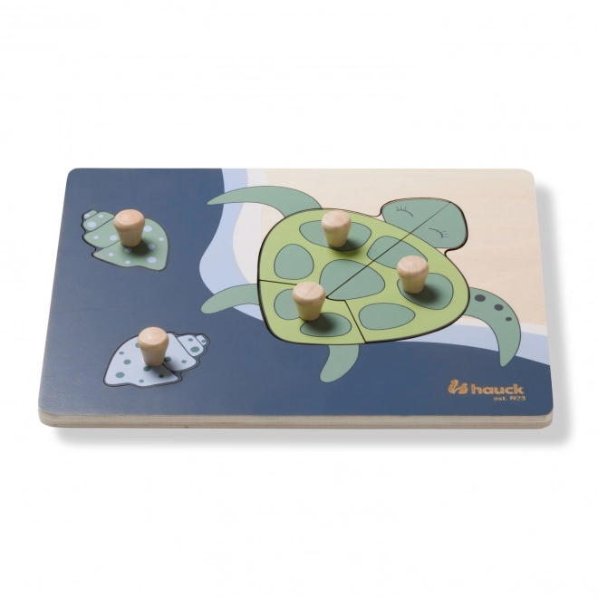 Holzpuzzle Schildkröte