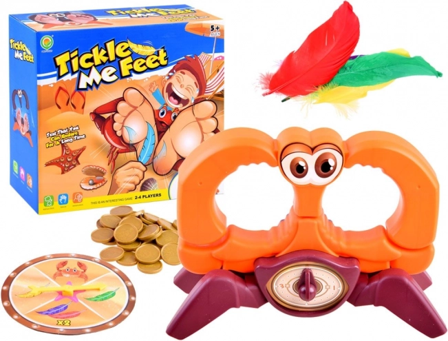 Jeu amusant Chatouille-moi le pied
