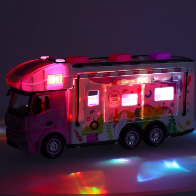 Interactieve caravan - afstandsbediening