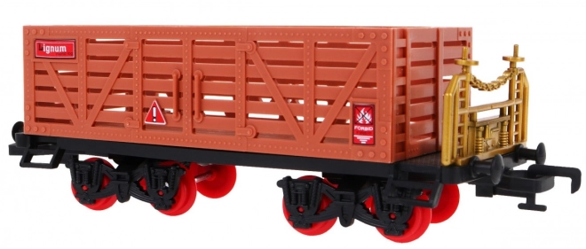 Afstandsbediening Trein met Rails voor Kinderen 3+ Functie Rook + Geluiden Lichten
