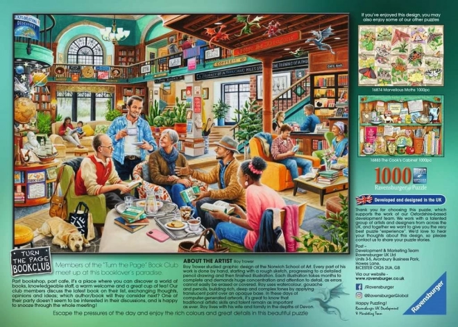 Puzzle Bücherclub Turn the Page 1000 Teile
