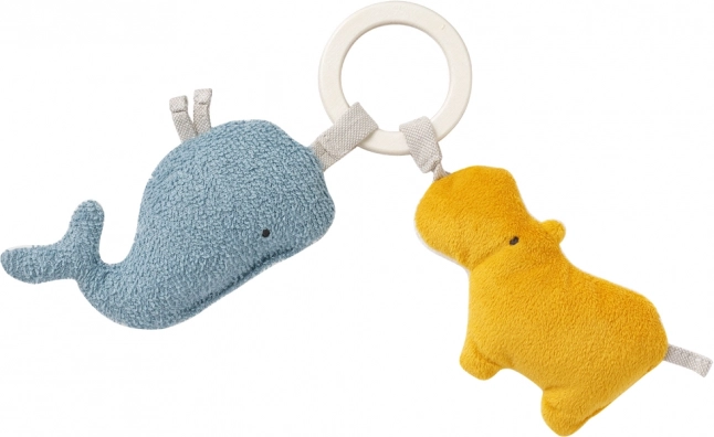 Speeltje klein nijlpaard & walvis, FehnNatur