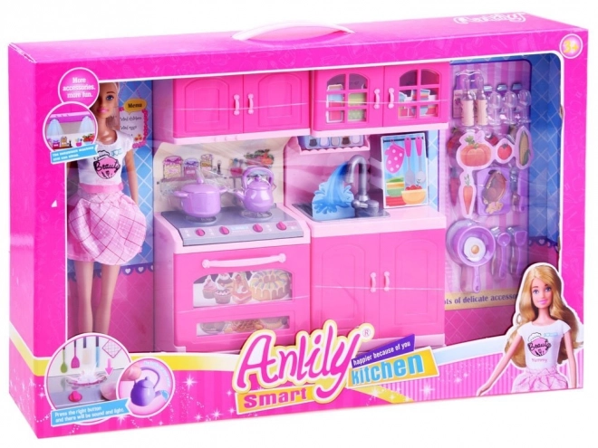 Anlily pop met keukenmeubilair en effecten