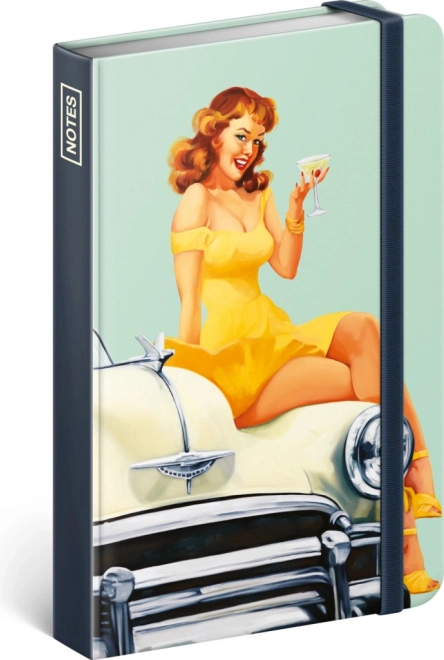 Notitieboek met Pin-up Girls motief
