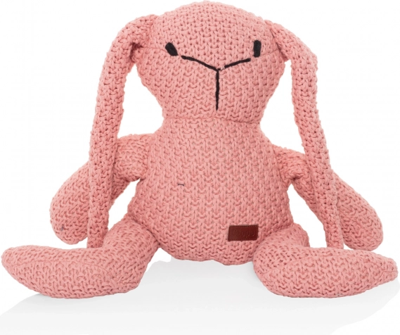 Knitted Toy Rabbit, Pink