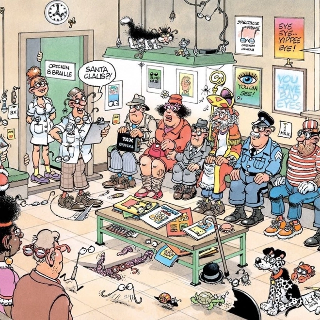JUMBO Puzzel Jana van Haasteren: Kijk vanaf de andere kant - 500 stukjes