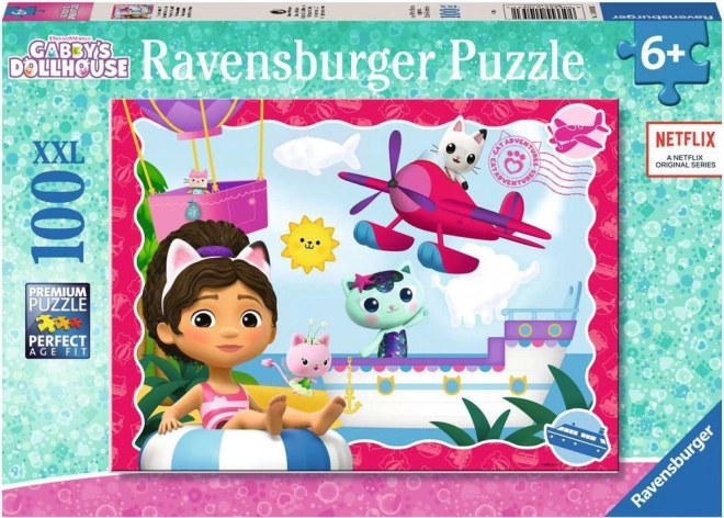 Ravensburger puzzel Gabin's magisch huis XXL 100 stukjes