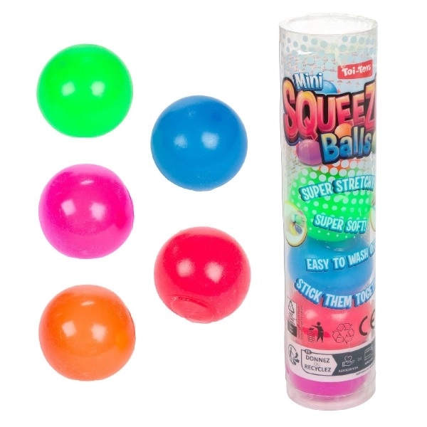 Antistress knijpbal met slijm