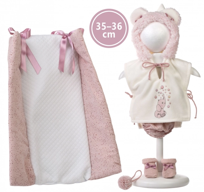 Llorens realistische babypop met geluiden en zachte lichaam