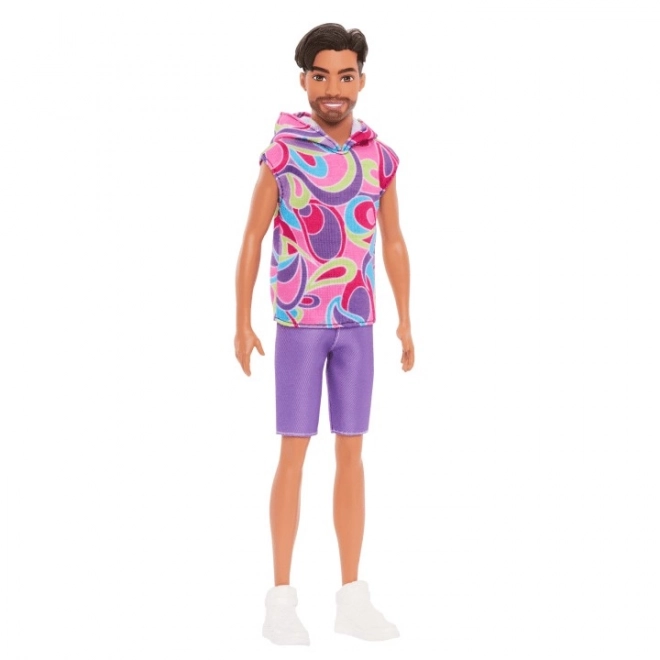 Barbie Modèle Ken - tenue multicolore HRH26 TV
