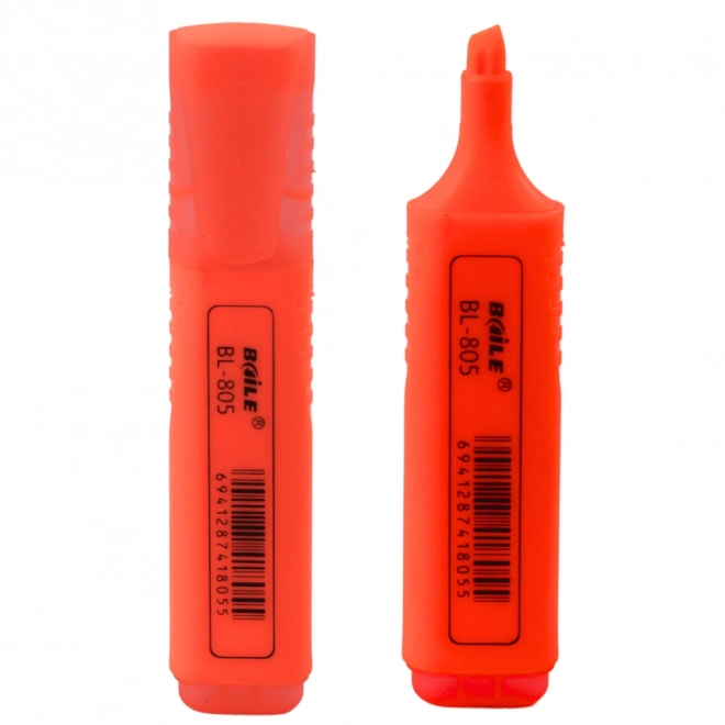 Neonfarbener intensiver Orangen-Marker