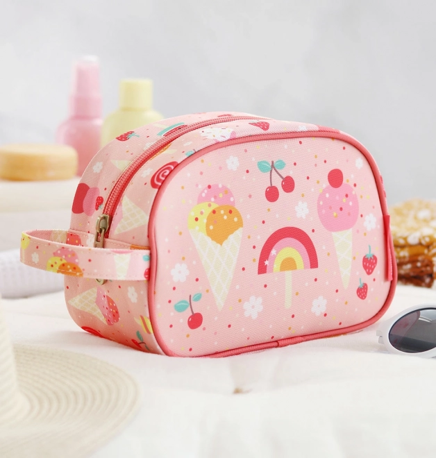 A Little Lovely Company Toiletry bag – Ice cream