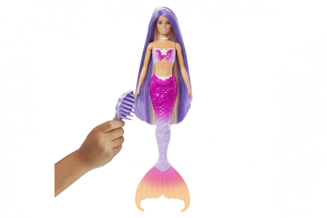 Barbie Sirene die van kleur verandert