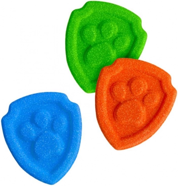 Drie kleuren voor een speels bad