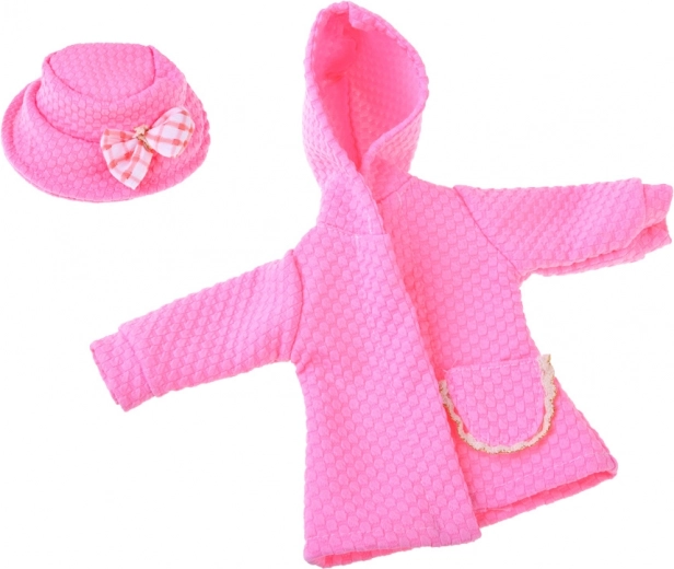 Cozy coat and soft tights