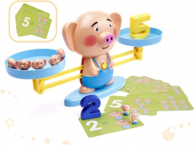 Playful learning of balance and counting