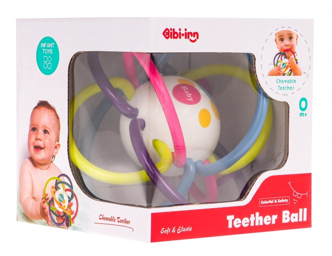 Multifunctioneel rubberen bijtspeeltje