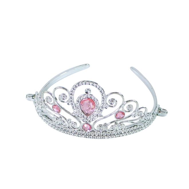 Elegante zilveren kroon