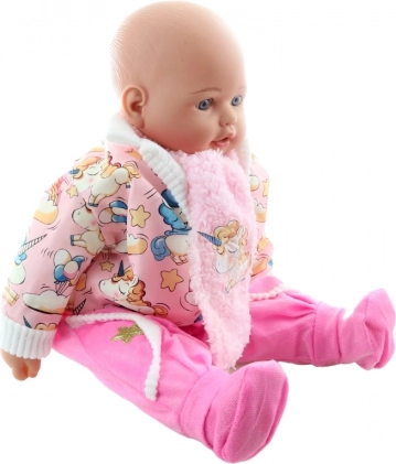 Puppe Baby 50 cm Einhorn