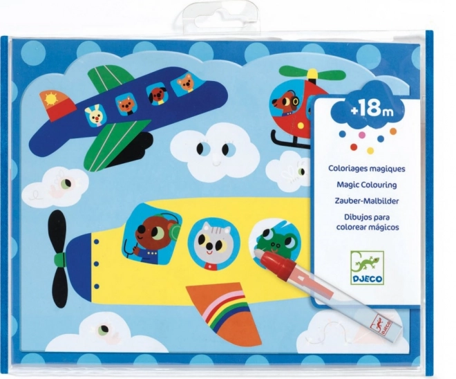 DJECO Watercolor Air Transport