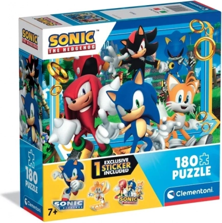 Puzzle CLEMENTONI Sonic le hérisson 180 pièces