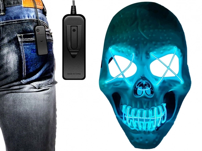 Lichtgevende Halloweenmasker