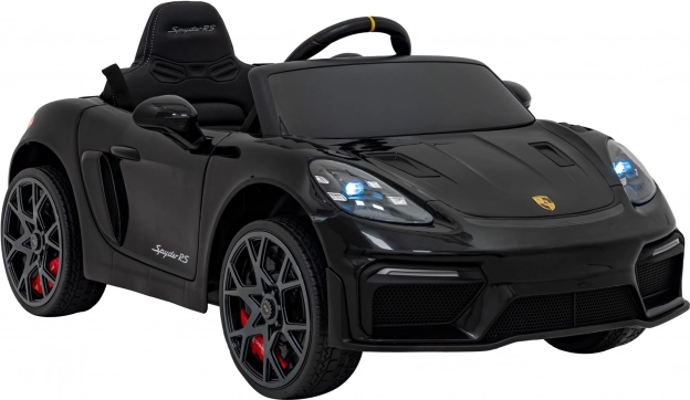 Kids’ Electric Car Porsche 718 Spyder RS – black