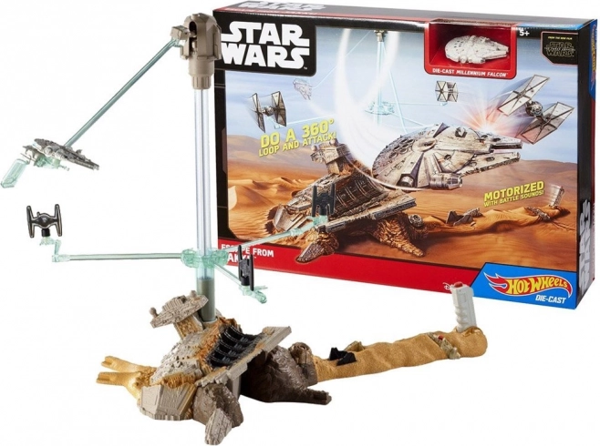 Star Wars Playset by Hot Wheels with Spaceships