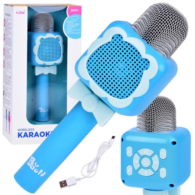 Draadloze microfoon voor kinderen karaokeplezier – Roze