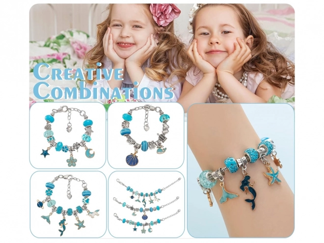Kralen in kistje hangers DIY armband ZA5207