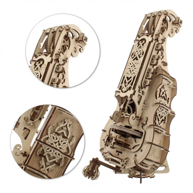 Ugears 3D houten mechanische puzzel Hurdy-Gurdy