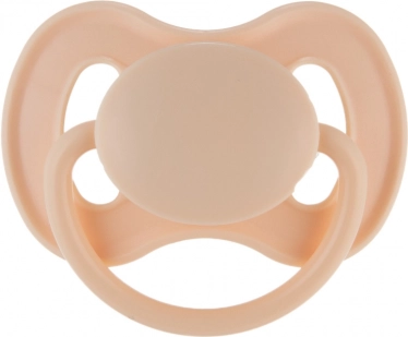 Canpol babies rubberen fopspeen kersvorm NUDE 6–18 mnd, crème