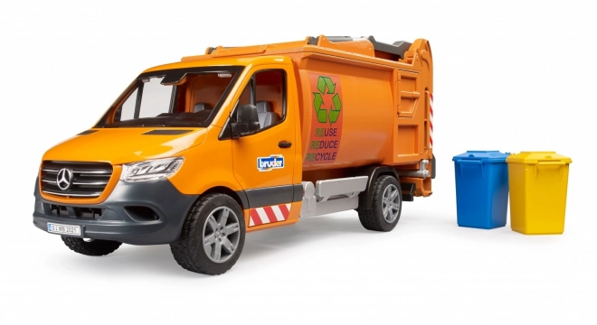 Bruder MB Sprinter kleine vuilniswagen
