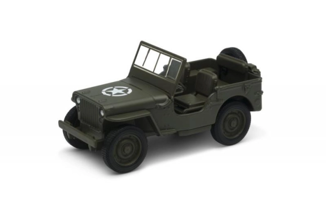Model van een militair voertuig