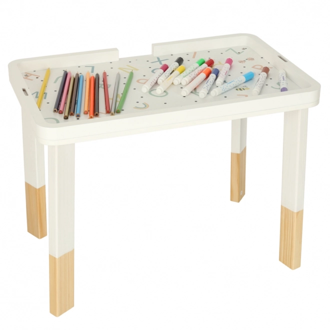 Colorful Montessori Play Table by Lulilo LUDO