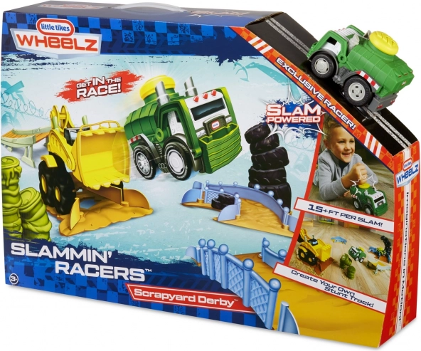 Interactieve racebaan LITTLE TIKES Slammin' Racers met stuntobstakels