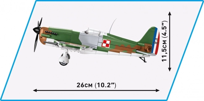 World War II Morane-Saulnier MS.406 Building Set