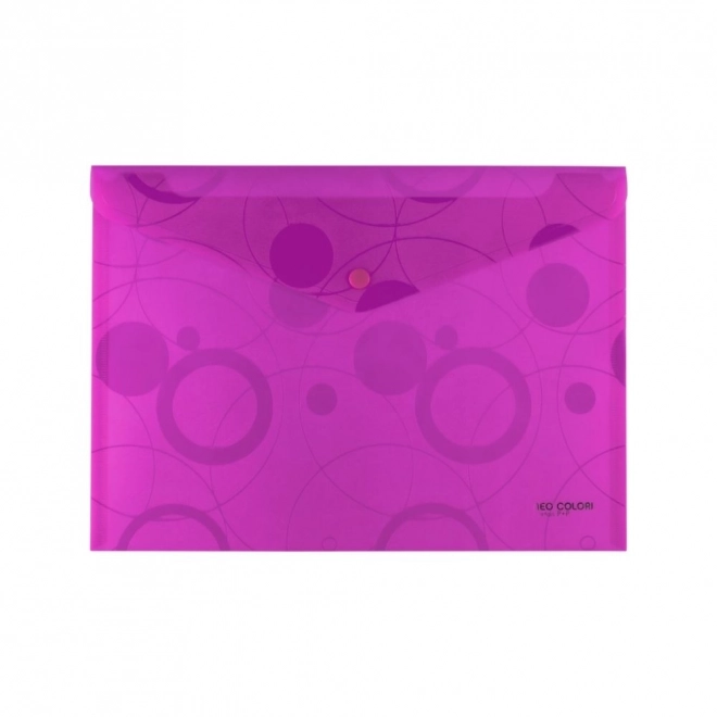 Pochette à pression A5 Rose