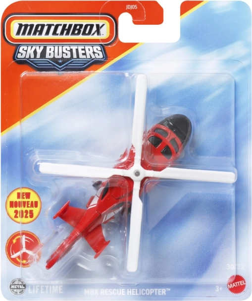 Matchbox Sky Busters – realistische modellen van vliegtuigen en helikopters